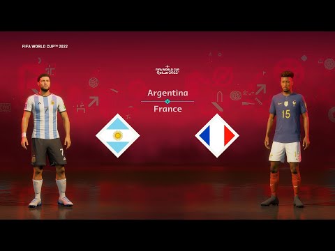 FIFA 23 - Argentina vs France | Group Match | World Cup 1974 | K75 | PS5™ [4K60]