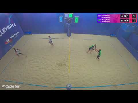14:00I. Romanenko / Y. Yevdokymov - D. Svyrydenko / V. Avramenko 11.01.2023|Winners Beach Volleyball