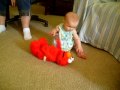 Lainey And Tickle Me Elmo
