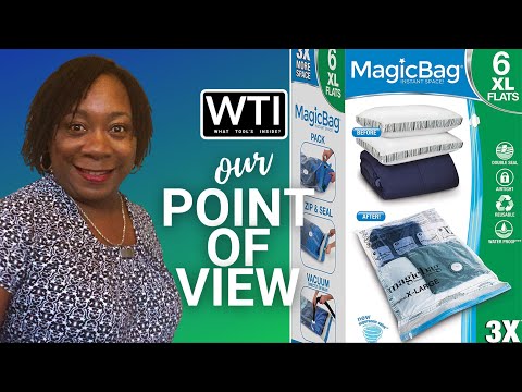 MagicBag Smart Space Saver Storage Bags - WTI product video review