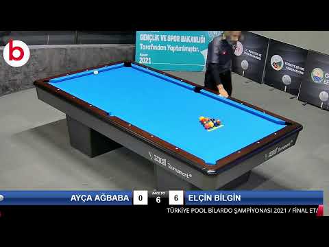 AYÇA AĞBABA & ELÇİN BİLGİN Bilardo Maçı - 