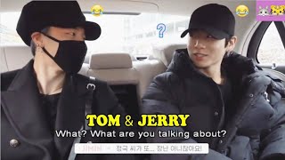 JIMIN and JUNGKOOK (지민 & 정국 BTS) - Tom and Jerry version