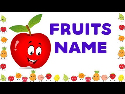 Fruits Name | Fruits Name In English | Fruits Picture | Fruits Name For Kids | #fruits #fruit
