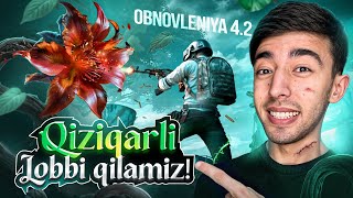 QIZIQARLI LOBBI QILAMIZ - 4.2 YANGILANISH 🔥 PUBG MOBILE!!!