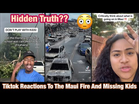 TikTok Exposing The Truth About The Maui Fire? This Is INSANE! 😳
