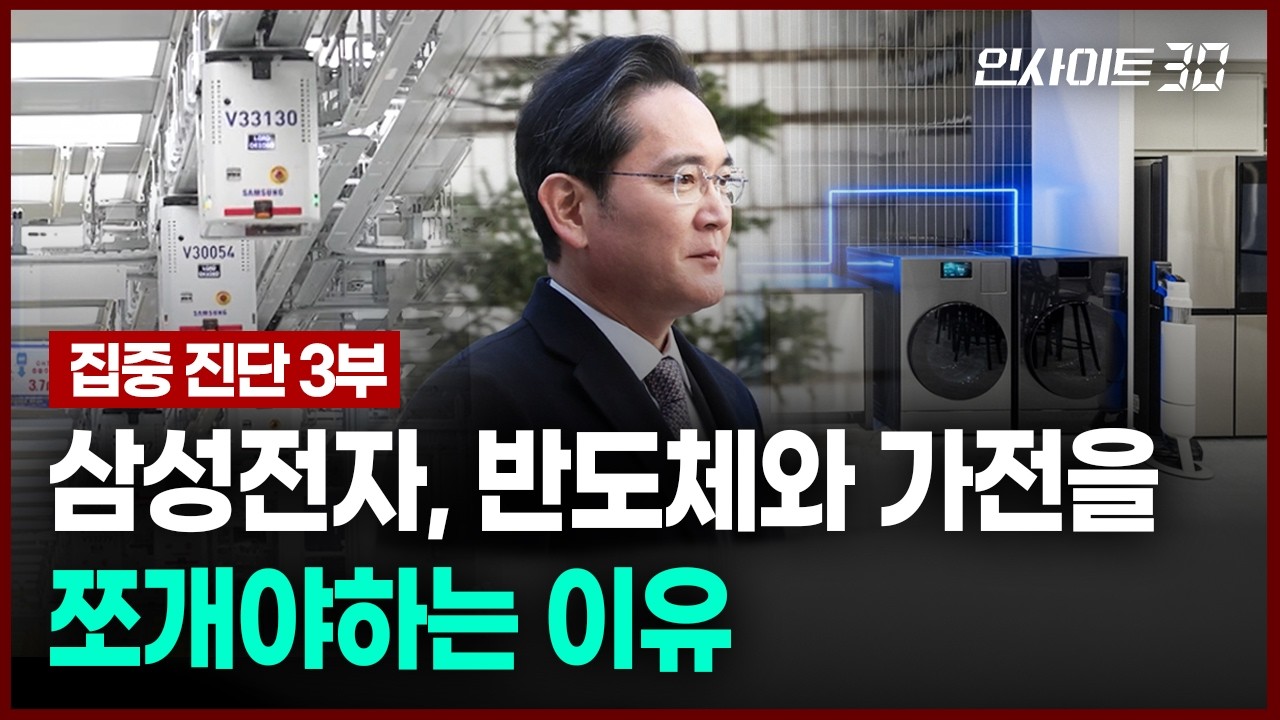 ‘종합전자기업’ 삼성전자, 분사론 언급되는 이유 | 인사이트30