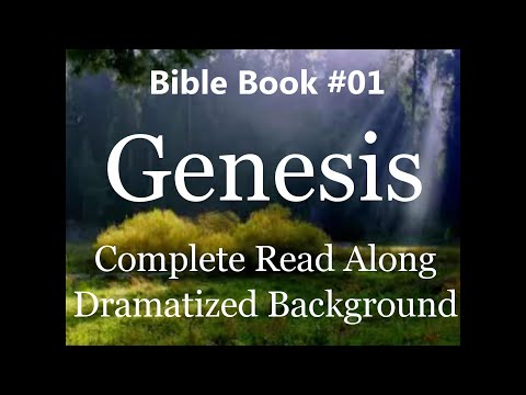 Bible Book 01. Genesis Complete - King James 1611 KJV Read Along - Diverse Readers Dramatized Theme