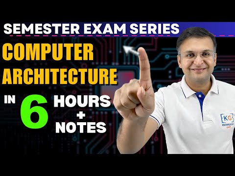 Complete COA Computer Organization & Architecture in one shot | Semester Exam | Hindi
