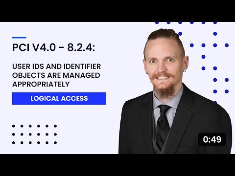PCI v4.0 - 8.2.4: User IDs and Identifier Objects Are Managed Appropriately