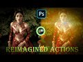 New Reimagined Actions Major Update Of The Actions Panel In Photoshop Beta