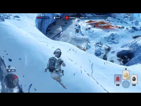 STAR WARS™ ICE CAVES GLITCH OUT OF BOUND CAN SHOOT PEOPLE!
