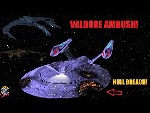 USS Enterprise E VS 2 Romulan Valdores - (Newly Discovered Version) Both Ways - Star Trek Starships