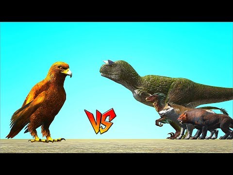 Ark Survival - GOLDEN EAGLE vs ARK DINOS [Ep.174]