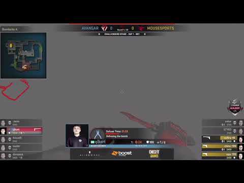 1v3 smoke defuse by qikert