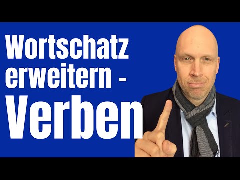 Wortschatz erweitern - Mache Verben zu Bildern