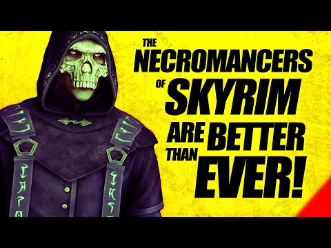 Necromancers are BETTER than EVER in Skyrim in 2022!