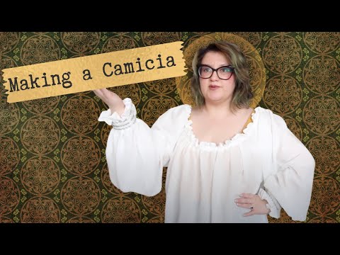 Making my first camicia | #wamageddon Ever After Costume Project Part 2