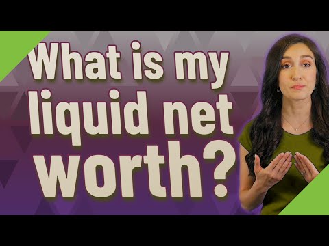 YouTube video about Unveiling the Mystery of Liquid Net Worth