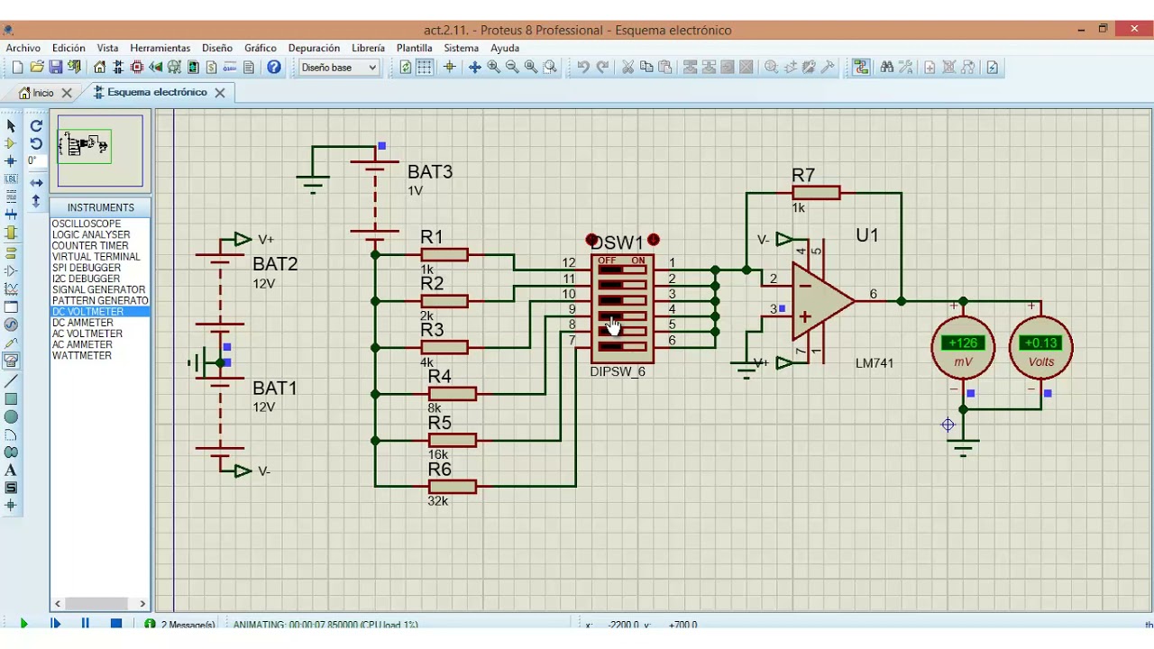 Practica 8  Convertidor Analogico Digital