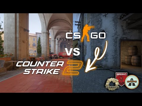 CS:GO vs CS2 - Maps Visual Difference