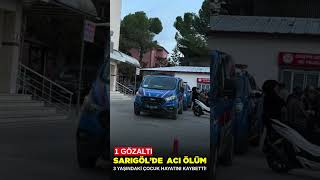 Sarıgöl'de acı ölüm!