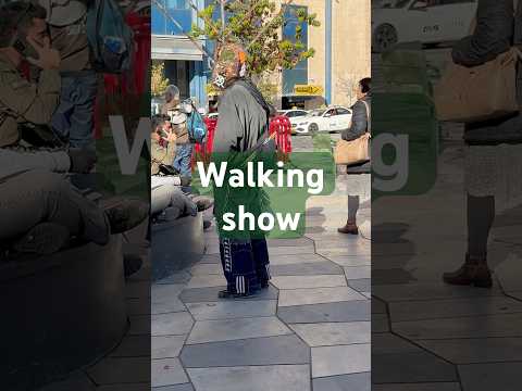 Jerusalem. Walking show.