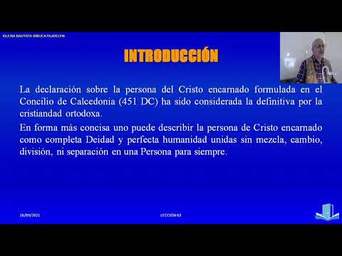 La persona del Cristo encarnado. Parte 2.