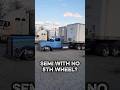 Kenworth semi truck in low-profile tires and with no fifth wheel. #trucking #customtruck #vintage