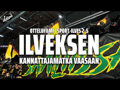ILVEKSEN KANNATTAJAMATKA VAASAAN | Ottelufilmi | Sport-Ilves 2-5