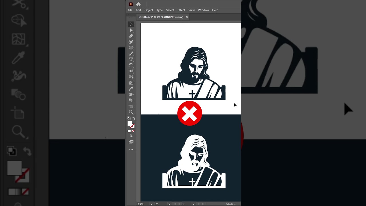How to Invert a Logo in Adobe Illustrator - Step-by-Step Guide #logo #graphicdesign #illustrator