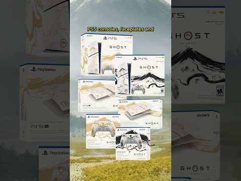 The Limited Edition Ghost of Yotei PS5 consoles, faceplates and controllers come are stunning