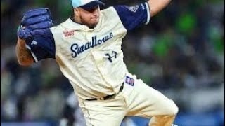 「崩れかけた神話…それでも抑えた守護神の結末⚾」#ヤクルトスワローズ #ホセキハダ #プロ野球 #巨人戦 #神宮球場 #セーブ #守護神 #野球ハイライト #NPB #劇的試合