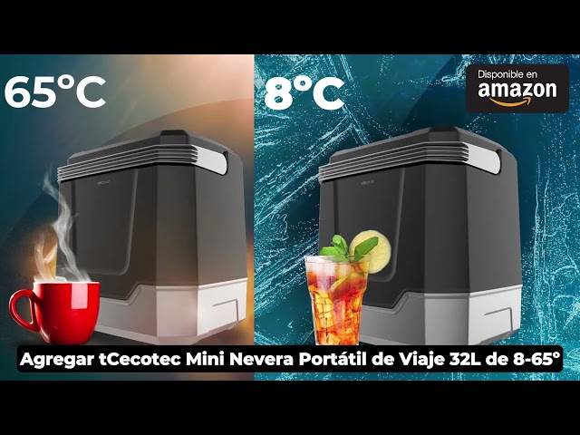 Vídeo relacionado con NK Mini Nevera Portátil, 4 Litros de Capacidad, Funcionamiento 12V-220V, Función Enfriamiento y Calentamiento, Para Cosméticos y Refrescos
