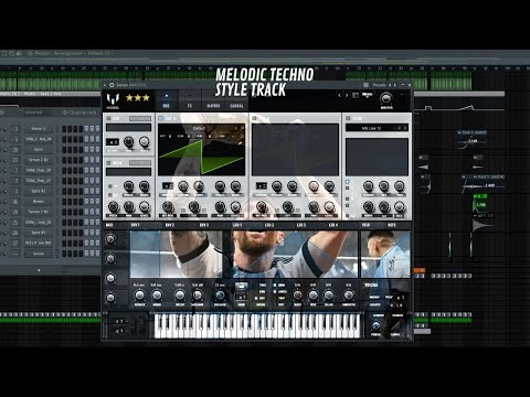 Creating a Melodic Techno Track – Part 1 || Fl Studio🥭