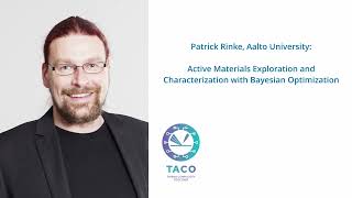 Patrick Rinke: Active Materials Exploration and Characterization with 