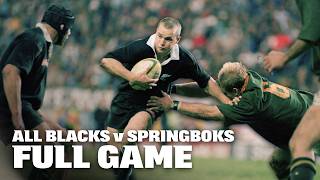 Zinzan Brooke's Iconic Drop Goal: All Blacks vs South Africa 1996 | Pretoria Full Game