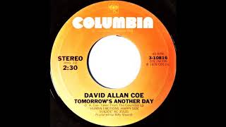 David Allan Coe - Tomorrow Is Another Day