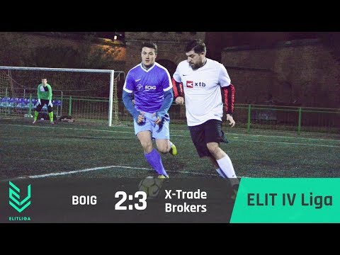 BOIG 2:3 X-Trade Brokers - ELIT IV Liga [JESIEŃ 2017]