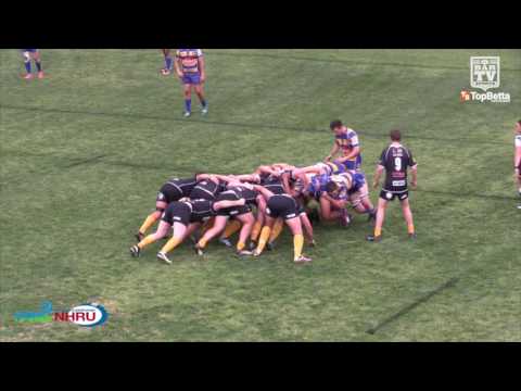 2016 NHRU Round 13 Premier 2 Highlights - Maitland v Hamilton Hawks
