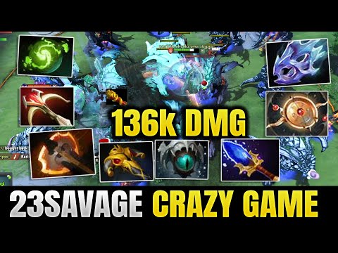 23SAVAGE 136k damages Crazy Monkey King game