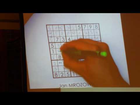 Sudoku World Championship 2010 - Jan Mrozowski wins again