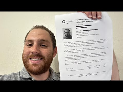 How to Pass The Florida Construction Business & Finance Exam