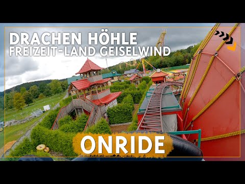 Drachen Höhle - Freizeit-Land Geiselwind | Zierer | Hell Diver | POV