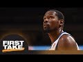 Stephen A. And Max Rank Kevin Durant On NBA All-time List | First Take | ESPN