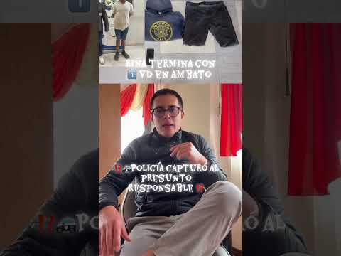 Riña termina con una vida en Terremoto #ambato #tungurahua #ecuador #2025