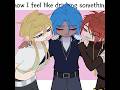 Three Way Kiss ️‍ Gacha Animation Trend