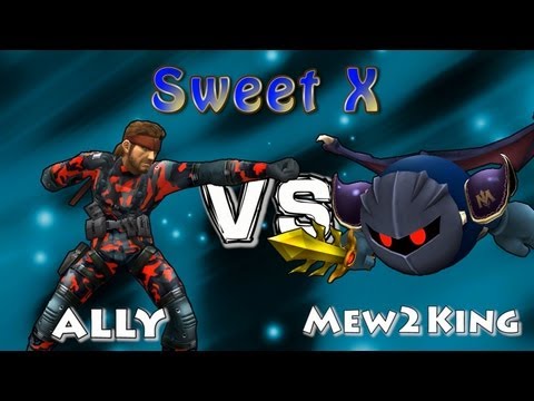 Sweet X: Ally (Snake) vs Mew2King (Metaknight) Winners Finals