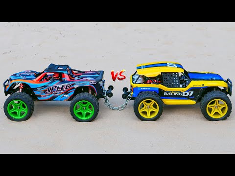 Experiment: RC Truck vs Monster Truck