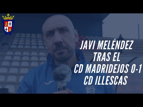 J19 TEMP 2020/2021: Javi Meléndez tras el CD Madridejos 0-1 CD Illescas