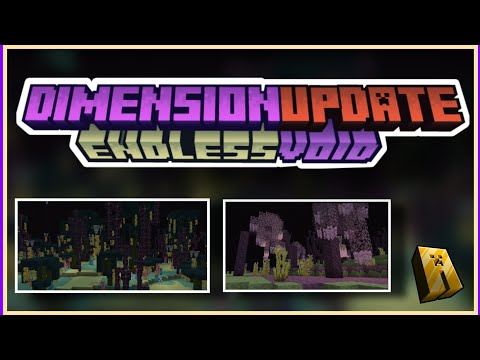 It's Akshad ;) - The Dimension Update: Endless Void addon for Minecraft Bedrock Edition | The End Update Addon (Mcpe)